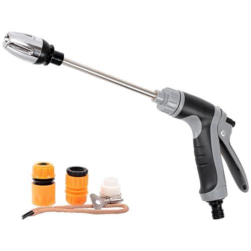 Turbowasher Ultra Turbo Washer pour tuyau d'arrosage - Buse de nettoyeur haute pression pour augmenter la pression de l'eau - Embout de pulvérisation pour pistolet à eau haute pression - Douchette de