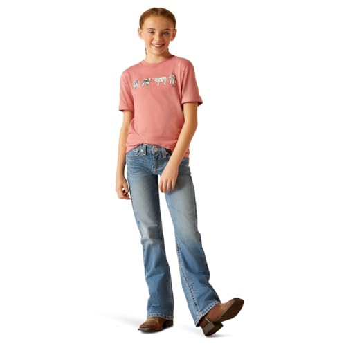 ARIAT Girls Mini Cow Squad T-Shirt3