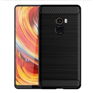 Image of Hybrid Carbon Fiber Back Case for Mi Mix 2 (Black)