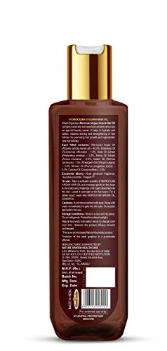 Image of Khadi Organique Moroccan Argan Premium Kit Shampoo, Conditioner And Oil For Healthy Hair