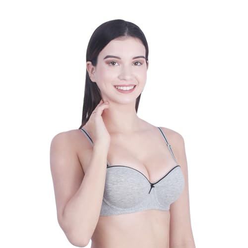 Image of Brachy Women's Poly Cotton Heavily Padded Wired Push-up Bra