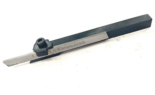 Mini Lathe Cut off 6 mm Square Parting Tool with M2 HSS Blade For Mini Lathes-Tool Center Height 7 mm