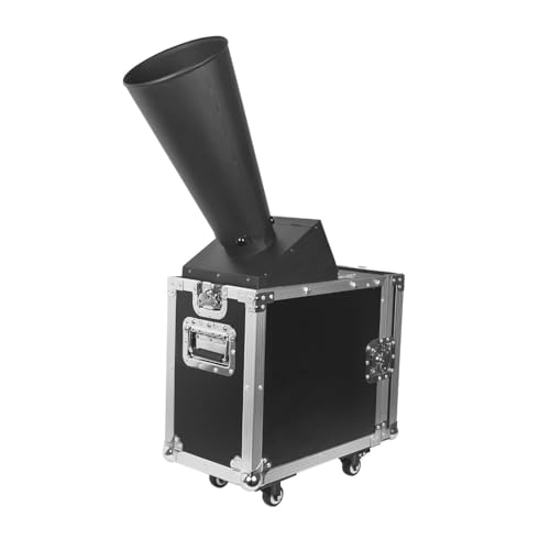 Co2 Confetti Cannon Machine DMX Control with Flight Case Wedding Confetti Cannon Blaster for Disco Nightclub Stage Party Election Celebrations(DMX Control)