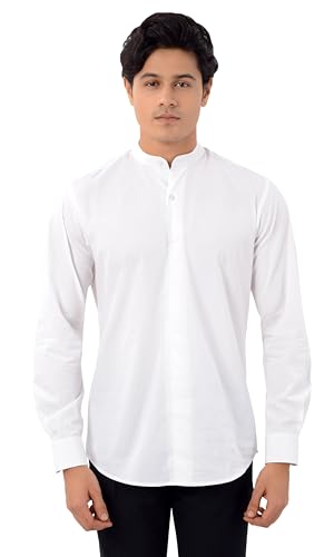 Image of Men's Solid Slim Fit Shirt