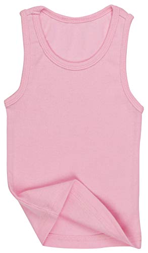 Image of ToBeInStyle Kids Boys Girls Soft Lightweight Jersey Scoop Neck Tank Top
