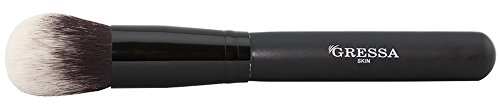 Gressa Skin - Air Focus Foundation Brush (100% Vegan, Hypoallergenic)