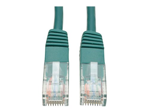 Tripp Lite Cat5e 350MHz Molded Patch Cable (RJ45 M/M) - Green, 15-ft.(N002-015-GN)