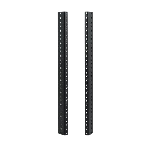 Gator Rackworks Heavy Duty Steel Rack Rail Set, 10U Rack Size (GRW-RACKRAIL-10U)