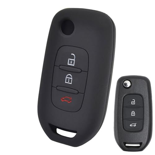 Funda de llave para coche Renault Kadjar Captur Koleos Megane 4 3