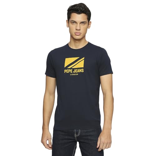 Pepe Jeans Men T-Shirt|Cotton|Slim Fit