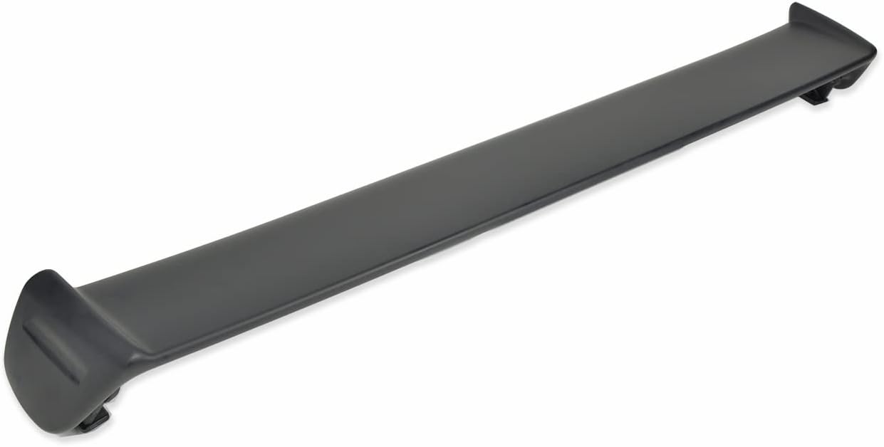 for 1996-2000 Honda Civic 4Dr Sedan | JDM Mugen Style ABS Plastic Rear Trunk Lid Wing Spoiler with 2 X Mugen Black Emblems