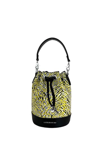 Sac à main bandoulière Dorothy Marty l'Atelier du Sac jaune d'exception