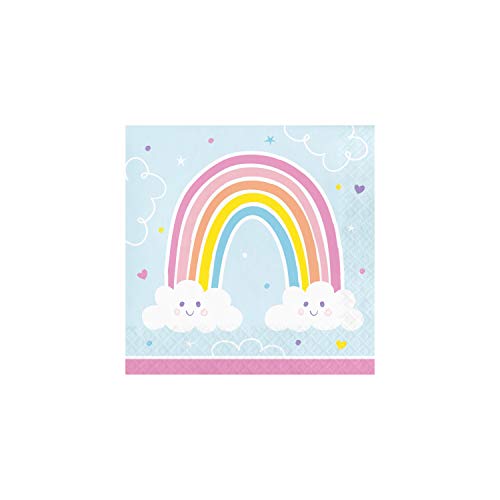 Creative Converting 352005 Happy Rainbow Napkins cover
