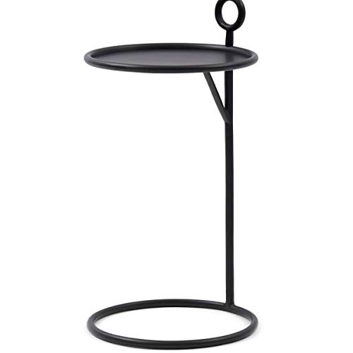 Preisvergleich Produktbild Riviera Maison - Nolita Side Table - Aluminium - Black - 35 x 67 cm