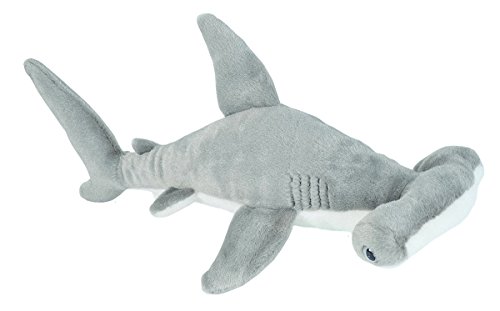Wild Republic Hammerhead Shark Plush Soft Toy, Cuddlekins Cuddly Toys, Gifts for Kids 20 cm