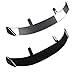 SIWKJJHY Car Trunk Spoiler for Ford Figo (2010 2011 2012 2013 2014 2015 2016 2017 2018), Roof Lip Spoiler Tail Wing Car Styling.,Carbon Fiber Look