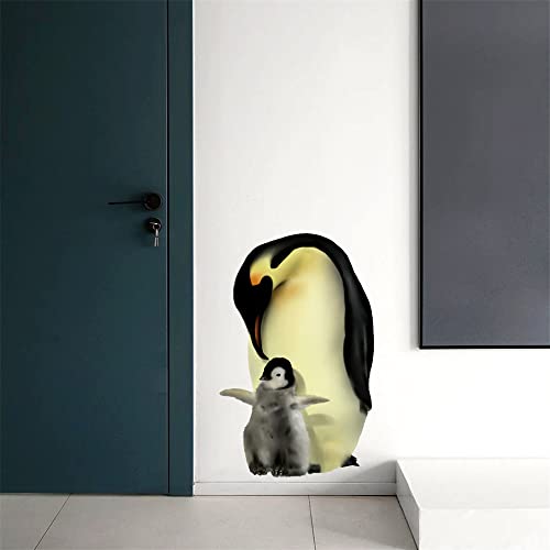 Vinilo decorativo pingüino animal autoadhesivo removible miniatura 3