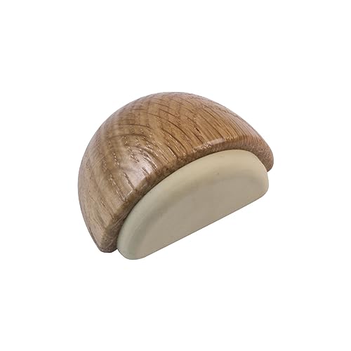 Bodentürstopper Türstopper Stopper Holz zum Schrauben oder kleben by MS Beschläge® (Eiche)
