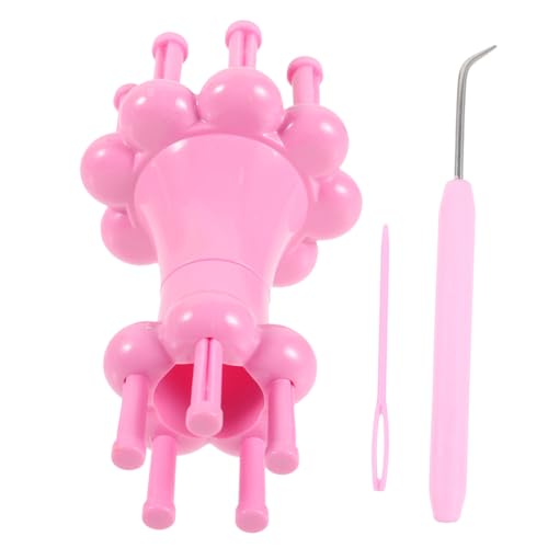 DIYEAH Double End Rope Braider Set Spool Loom Knitter Spool Knitting Set Loom Knit Rope Random Style