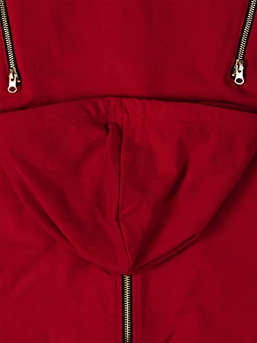 Hat and Beyond Mens Hoodie Hipster Longline Short Sleeve Hooded Sweatshirt Sweater Top4