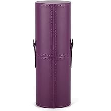 Narwey Makeup Brush Holder Travel Brushes Case Bag Cup Storage Dustproof for Women Purple