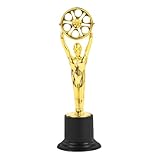 TOYZFRIENDY Troféo Plástico para Premio de Fiesta y Concurso Decoración para Ceremonia Escolar Galardón Seguro y Motivacional para Eventos Infantiles