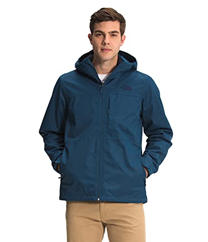 Image of THE NORTH FACE Men's Arrowood Triclimate Hooded Jacket, Monterey Blue /Aviator Navy, XX-Large