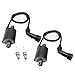FZJDSD 2 pair Ignition Coil & Spark Plug 33410-38B00 33420-38B00 Compatible with Suzuki Intruder VS1400 1987-2009 VL1500 1998-2004 Replace 33420-10F10