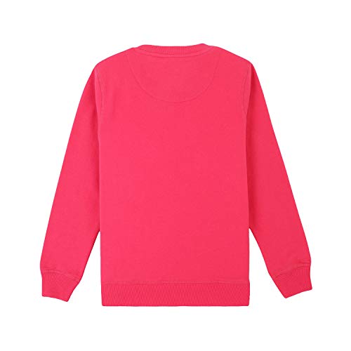 Image of Kidsville Looney Tunes Printed Regular Fit Pink Poly Cotton Girl's Sweatshirt