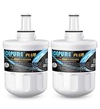 ICEPURE PLUS NSF/ANSI 53& NSF/ANSI 42 DA29-00003G Replacement for Samsung DA29-00003B DA29-00003A, Aqua-Pure Plus DA29-00003D DA29-00003F DA97-06317A, HAFCU1, WF289, WSS-1, Refrigerator Filter, 2PACK