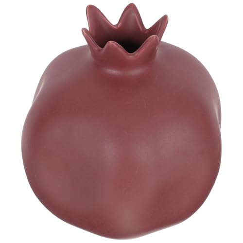 LOLIPPYY 北欧風榴形セラミック花瓶 おしゃれなテーブル装飾用植木鉢 フラワーアレンジメントにな家用インテリア小物