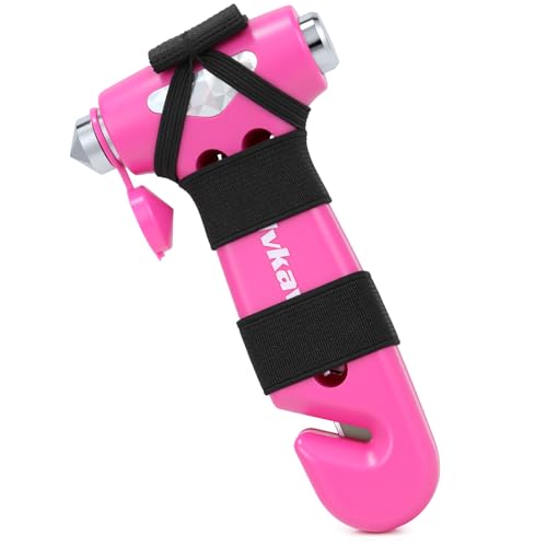 Dlvkavo Window Breaker, 3-in-1 Emergency Escape Tool with Car Safety