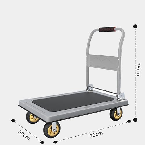 Carretilla plegable portátil para equipaje capacidad 300kg miniatura 2