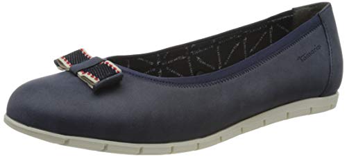 Tamaris 1-1-22102-26, Ballerines Femme, Navy Comb, 39 EU