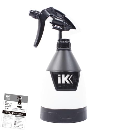 IK MULTI TR MINI 360 - Professional 20 oz Trigger Sprayer - 360 System for Spraying in Any Position - Detailing - Compatible with Alcohols and Disinfectants - Adjustable Nozzle