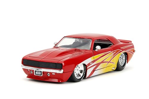 Jada Big Time Muscle Camaro 1:24 1969 rojo miniatura 1