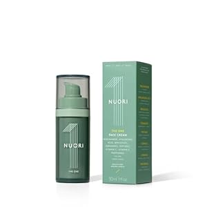 The One Face Cream | 8 Hero Skincare Ingredients in One Powerful Cream, For All Skin Types Including Sensitive Skin, All Natural, 30 ml / 1 fl oz