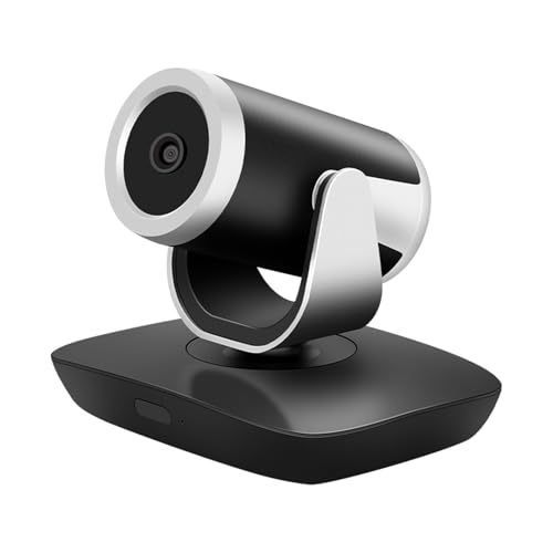 AIRYSSFU Webcams, 8MP 4K 10x Zoom Wireless USB Webcam 360 Grad 3D...