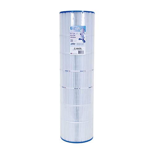 Unicel C-8425 200 Square Foot Media Replacement Pool Filter Cartridge with 250 Pleats, Compatible with Jandy