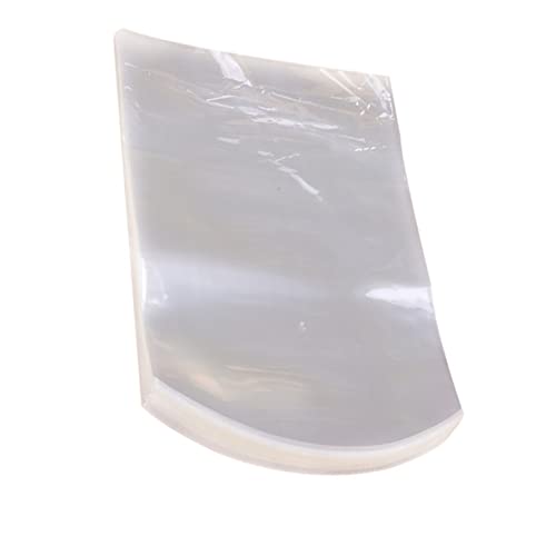 CIYODO 100pcs Shrink Bag Food Wrapper Film Heat Shrink Film Bag Clear Wrapping Bags Clear Packing Bags Clear Heat Shrink Wire Rolling Machines Transparency Film Food Wrapping Film PVC