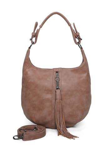 Sac à épaule bandoulière hobo femme rose Fritzi aus Preußen Race01