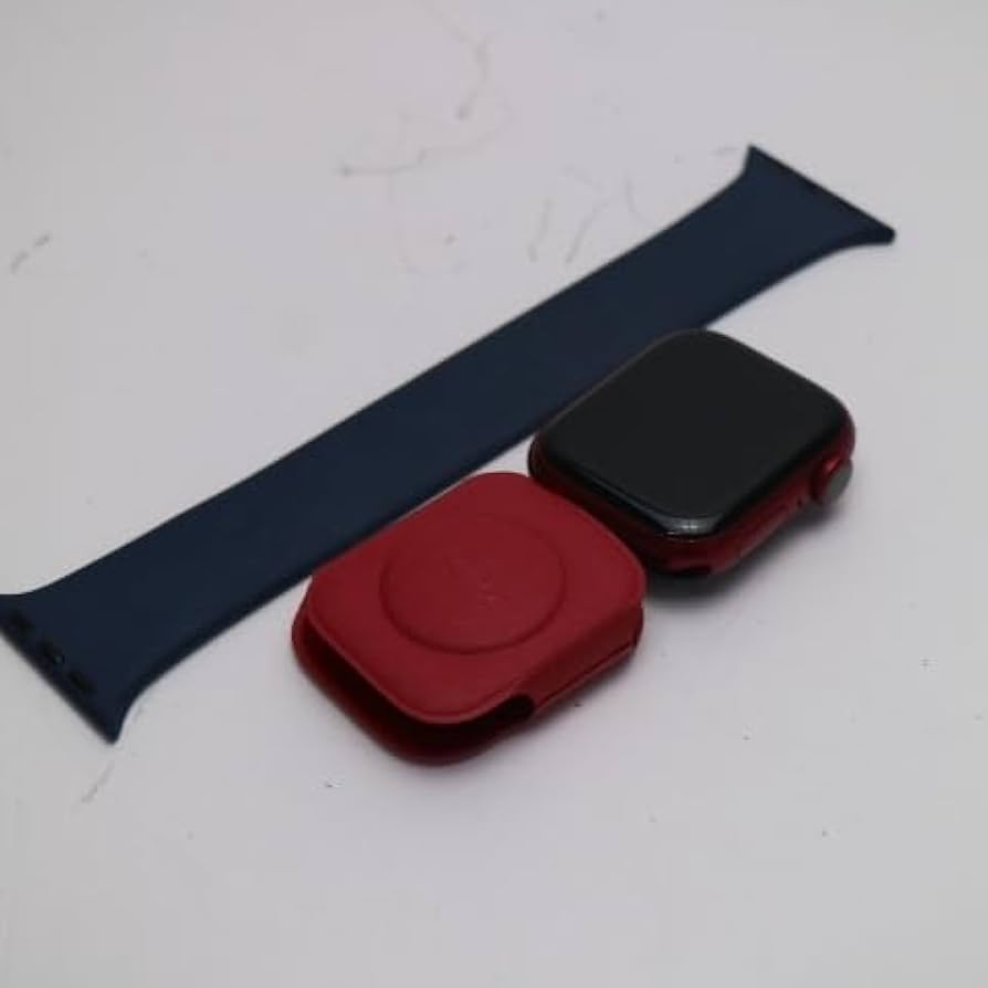 Apple watch series 7 41mm GPSモデル RED 美品 Amazon.com: Apple Watch Series 7 (GPS + Cellular, 41MM) Red
