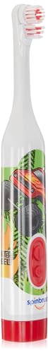 Brosse à dents électrique Spinbrush Monster Wheels pour enfant avec brossette rotative