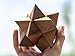 BSIRI Adults Games Gifts Wooden Star Cube Puzzle Game Brain Teasers of The Logic Games for Kids and Teen to Challenge Puzzles for Fun Entertaining Things and Educational Tools of Parents