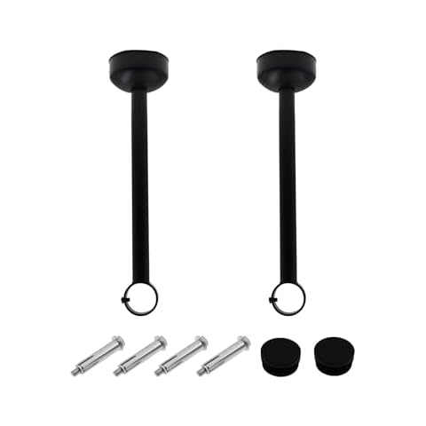 TTZEZE Heavy Duty Curtain Rod Holder Cover