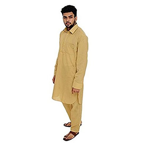 Kurta Pathani Royal ropa cómoda que soluciona la rigidez del traje 3