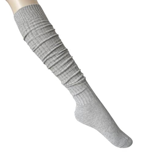 Wool Blended Over the Knee Socks Ribbed Socks Knee High Cozy Long Slouchy Socks Winter by Daisy&Dino2