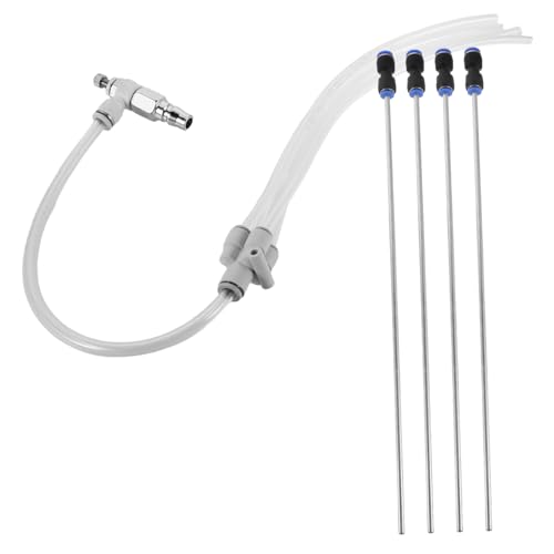 Hemobllo 1set Mini Pneumatic Carbon Removal Tool Professional Engine Cleaning Brush for Automotive Maintenance Compact Design Efficient Pulse Bubbling Technology for Deposit Elimination