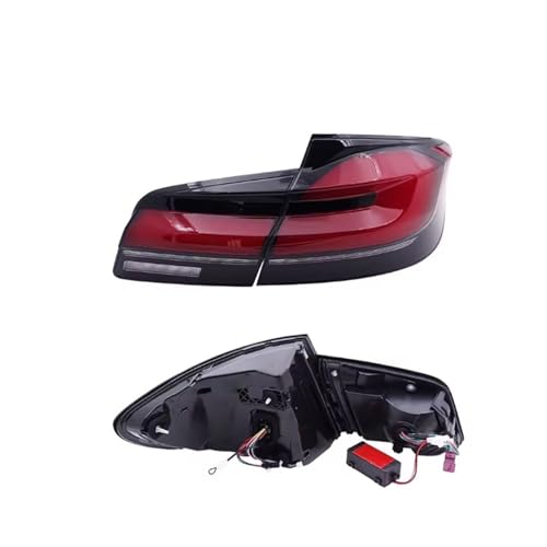 Feux arrière à LED pour BMW Série 5 F10 F18 2011-2016 rouge - 5