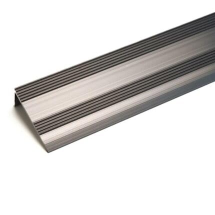 2.7m Superior Brushed Steel Nickel 9MM Nosing Plate/Threshold
